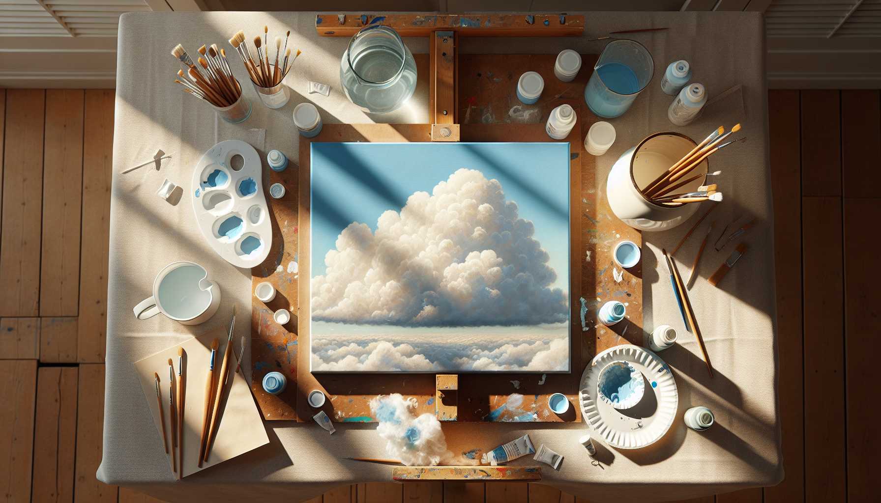 Beginner’s Guide to Painting Simple Cloud Scenes