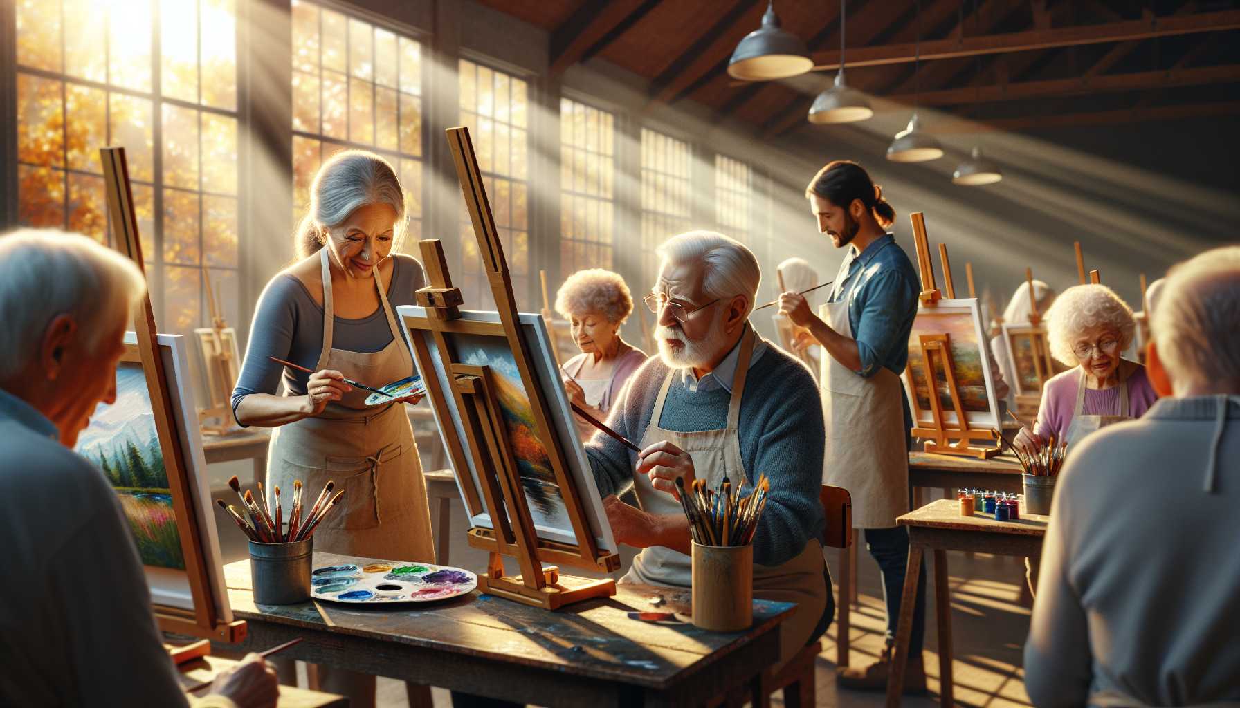 Cours de Peinture pour Seniors : Libérez l’Artiste en Vous