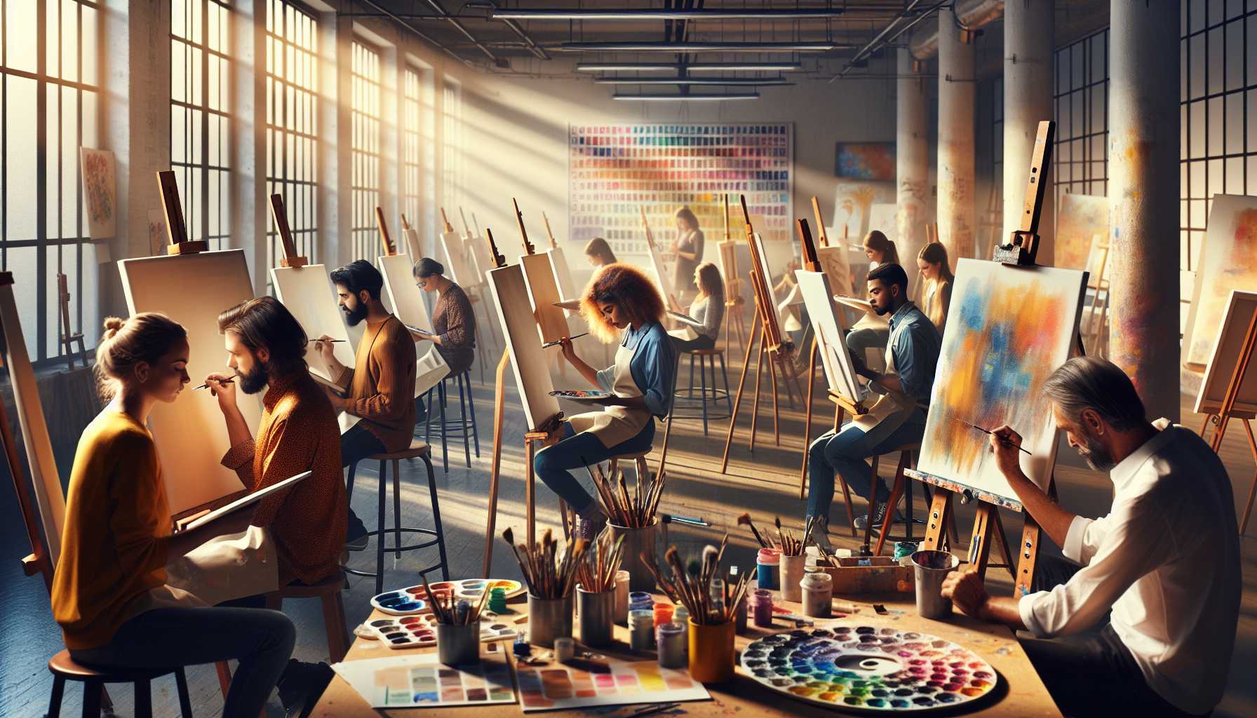 Cultiver Votre Portfolio Artistique : Un Guide pour les Cours de Peinture Professionnels