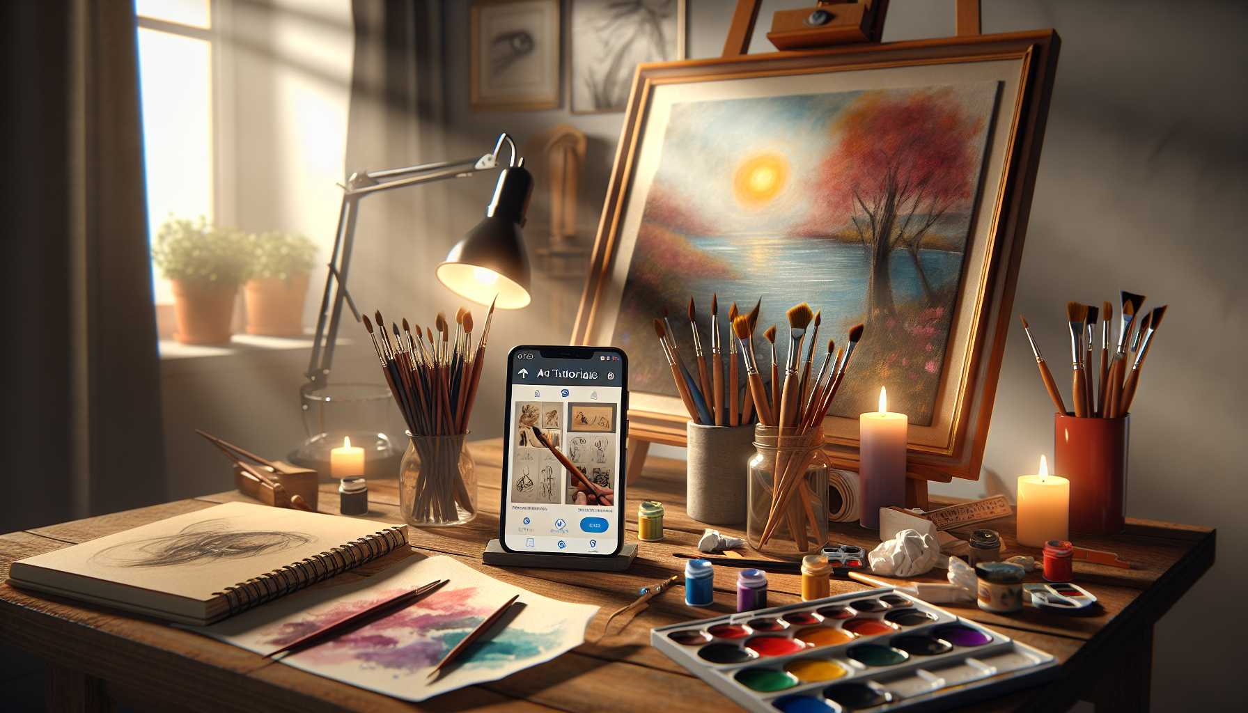 Débuter Votre Voyage avec les Tutoriels d’Art sur Pinterest