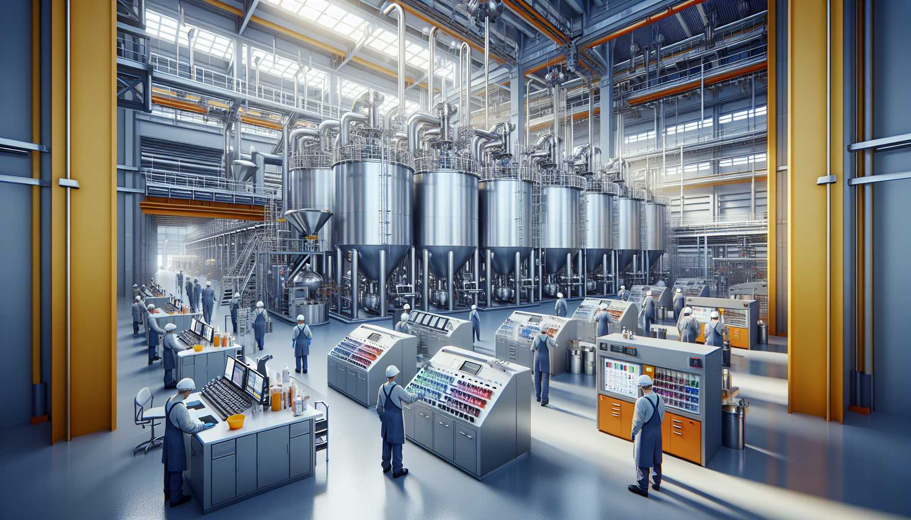 Industrial Paint Mixing: Large-Scale Production Guide 2024