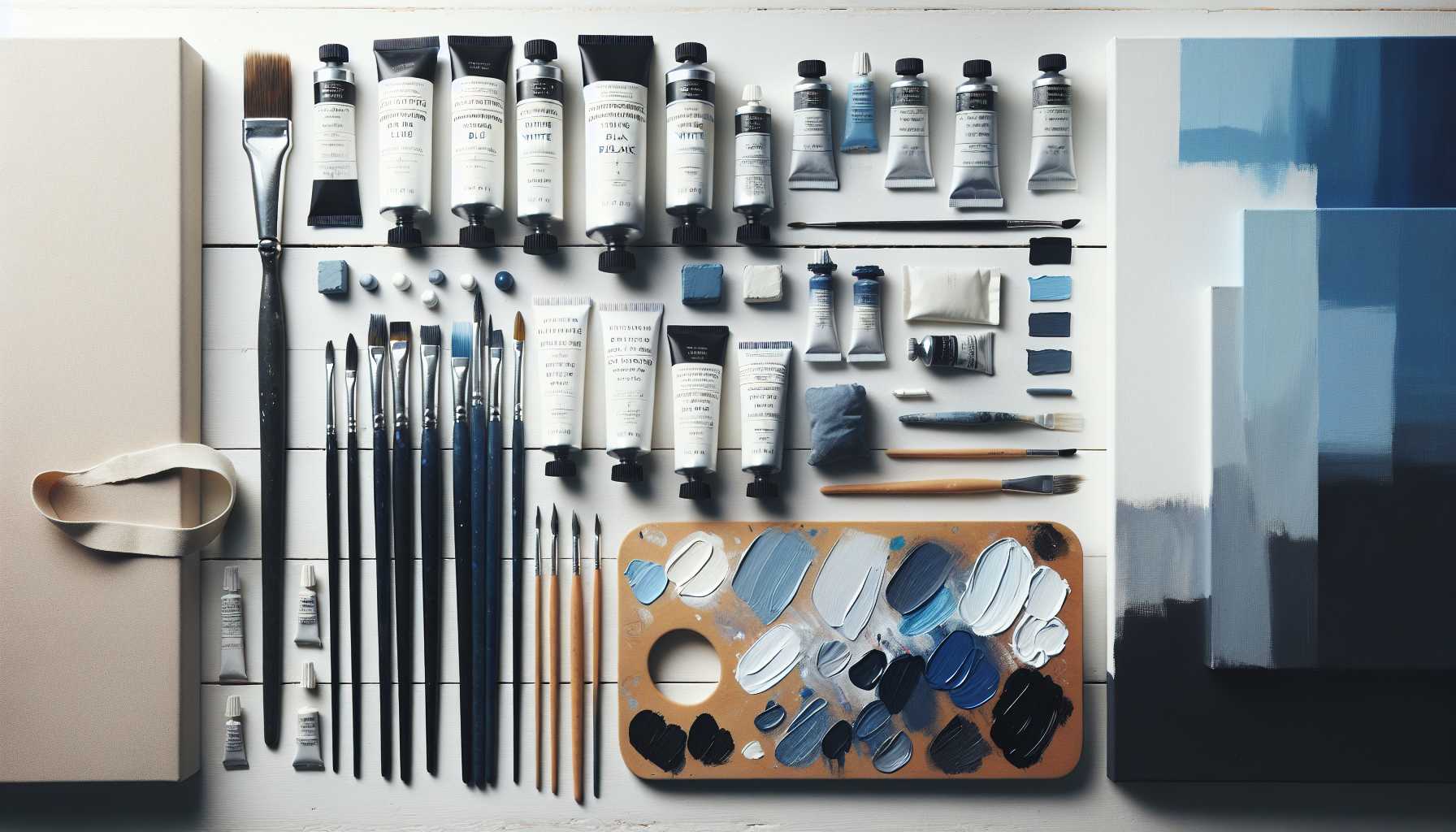 Guide du débutant pour la peinture monochrome : Embrasser le pouvoir de l’art à couleur unique