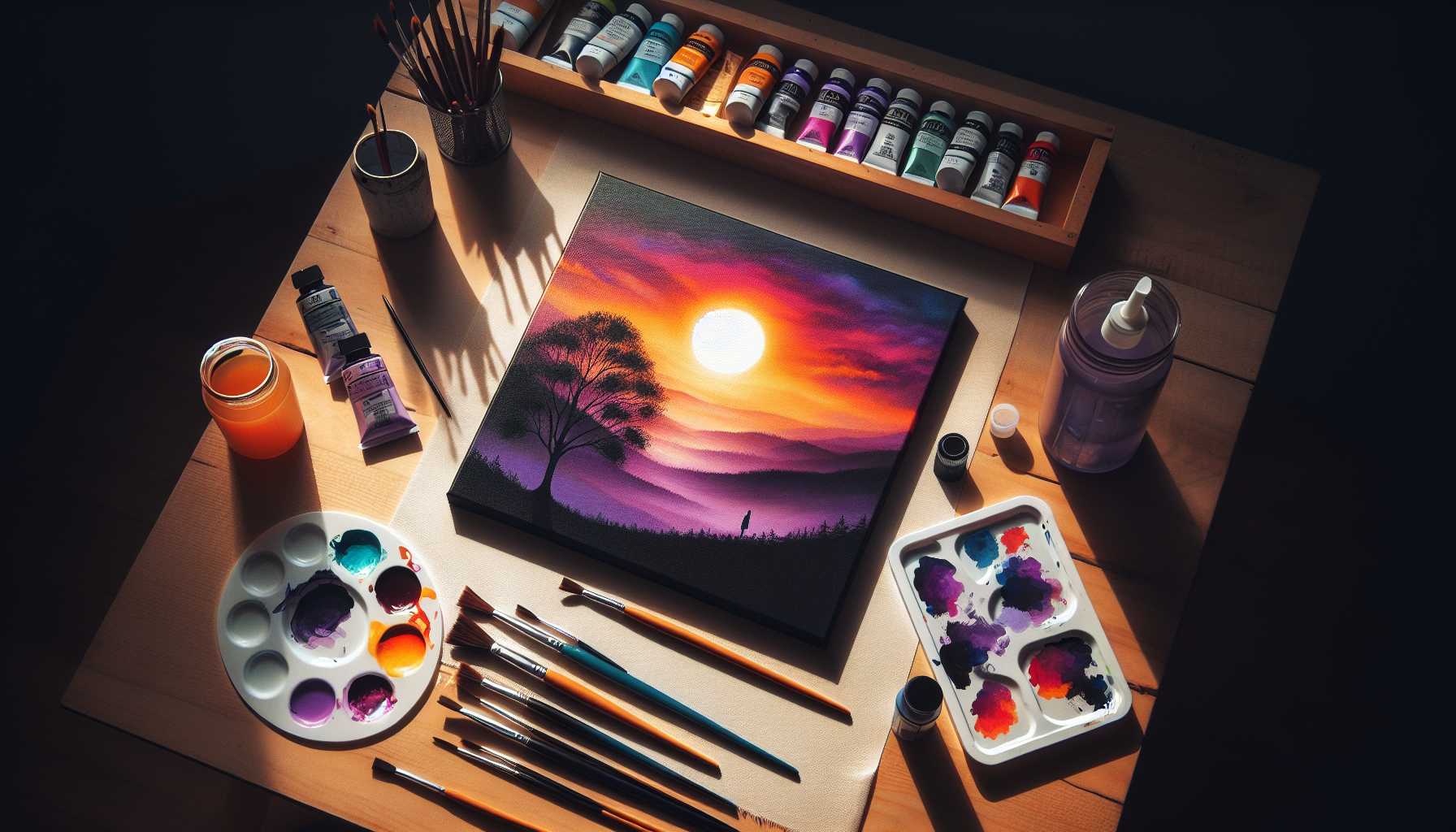 Silhouettenmalerei für Anfänger: Schritt-für-Schritt Anleitung zur Schattenkunst