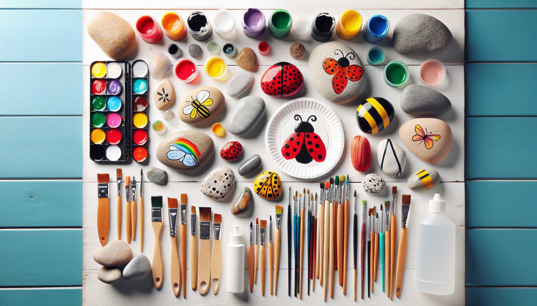 15 Simple Rock Painting Ideas: Complete Beginner’s Guide