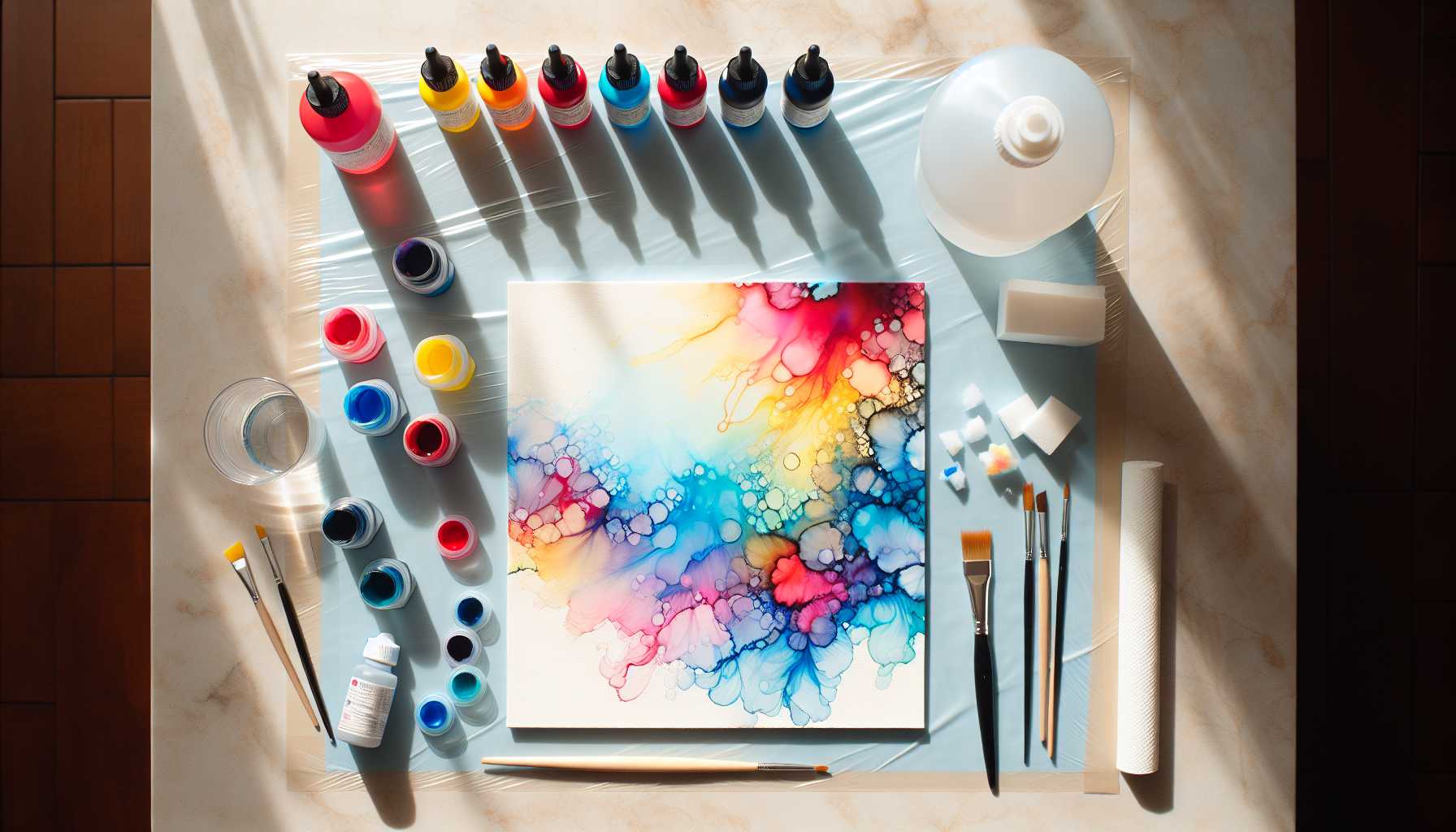 Beginner-Friendly Alcohol Ink Art: Easy Techniques Guide