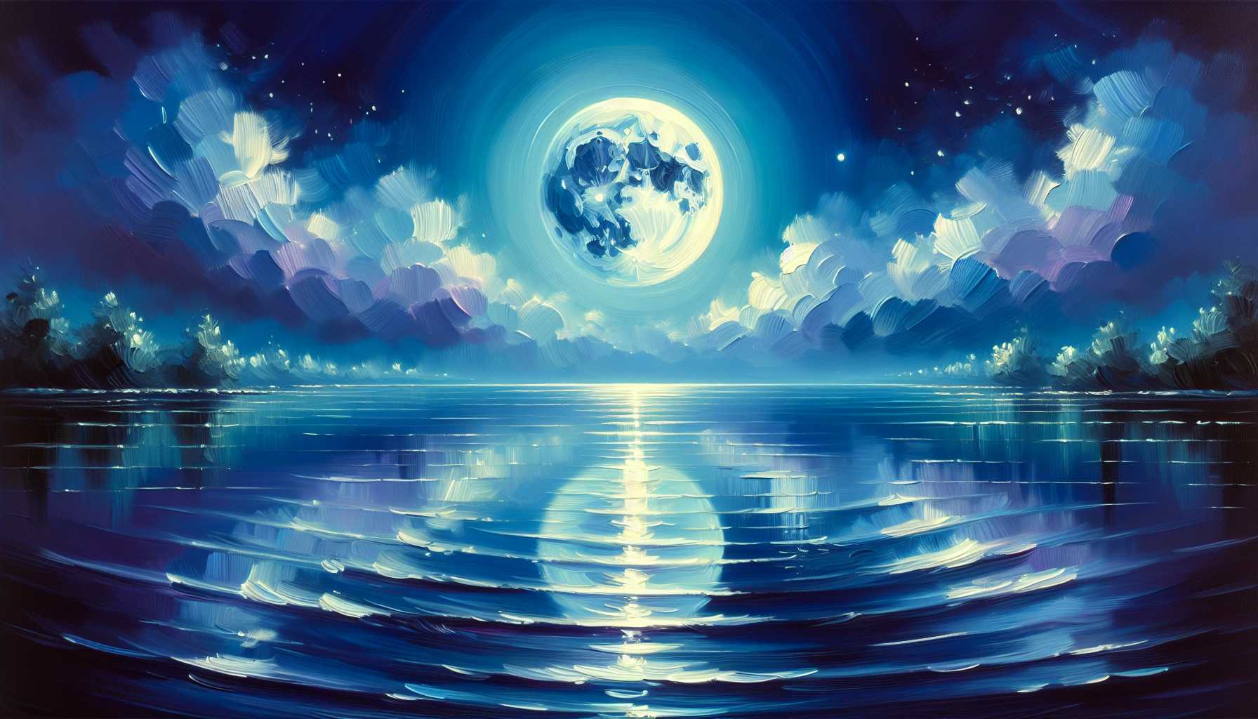 10 Easy Moonlight Scene Painting Ideas for Beginners