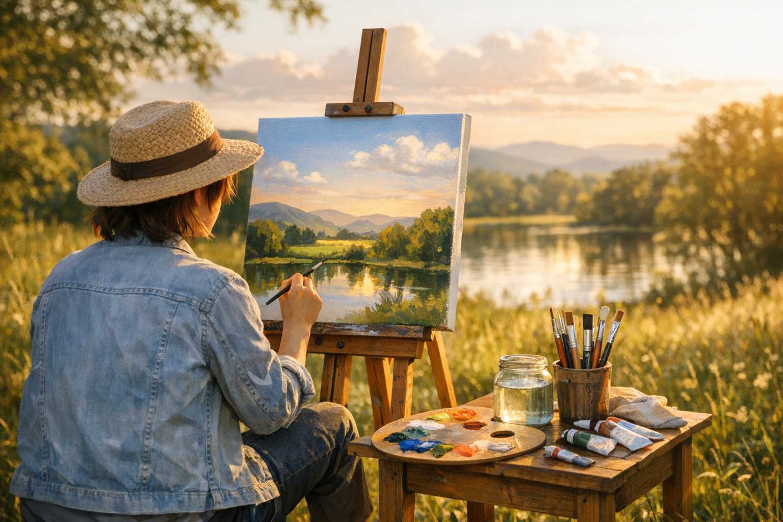 No-Fail Nature Painting: Easy Techniques for Beginners