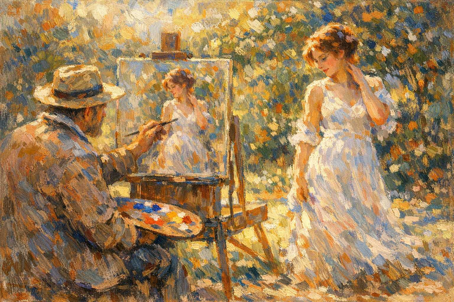 Wesentlicher Leitfaden: Figuren im impressionistischen Stil malen