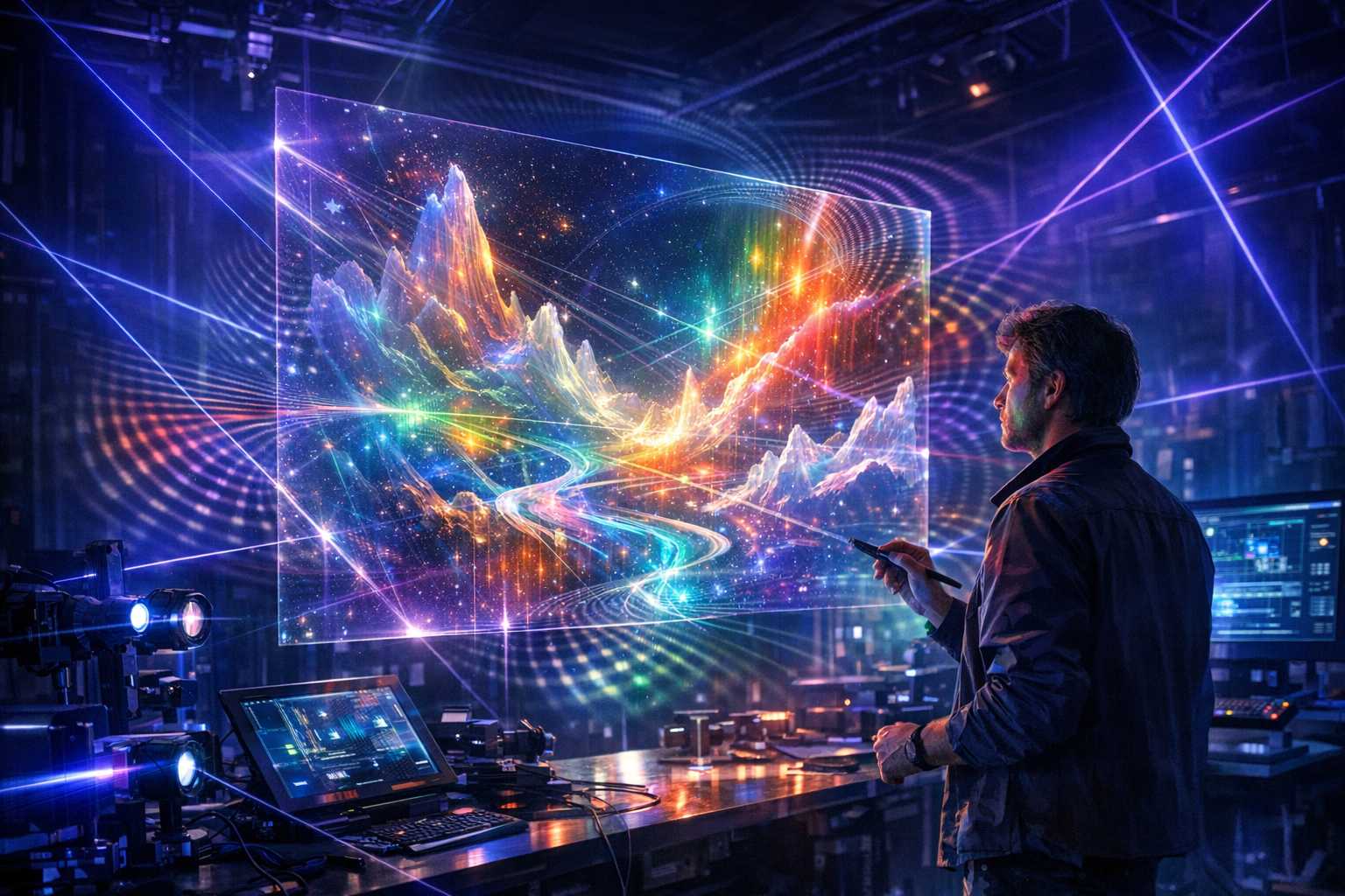 Explorer l’Avenir de l’Art : Guide Complet des Techniques de Peinture Holographique