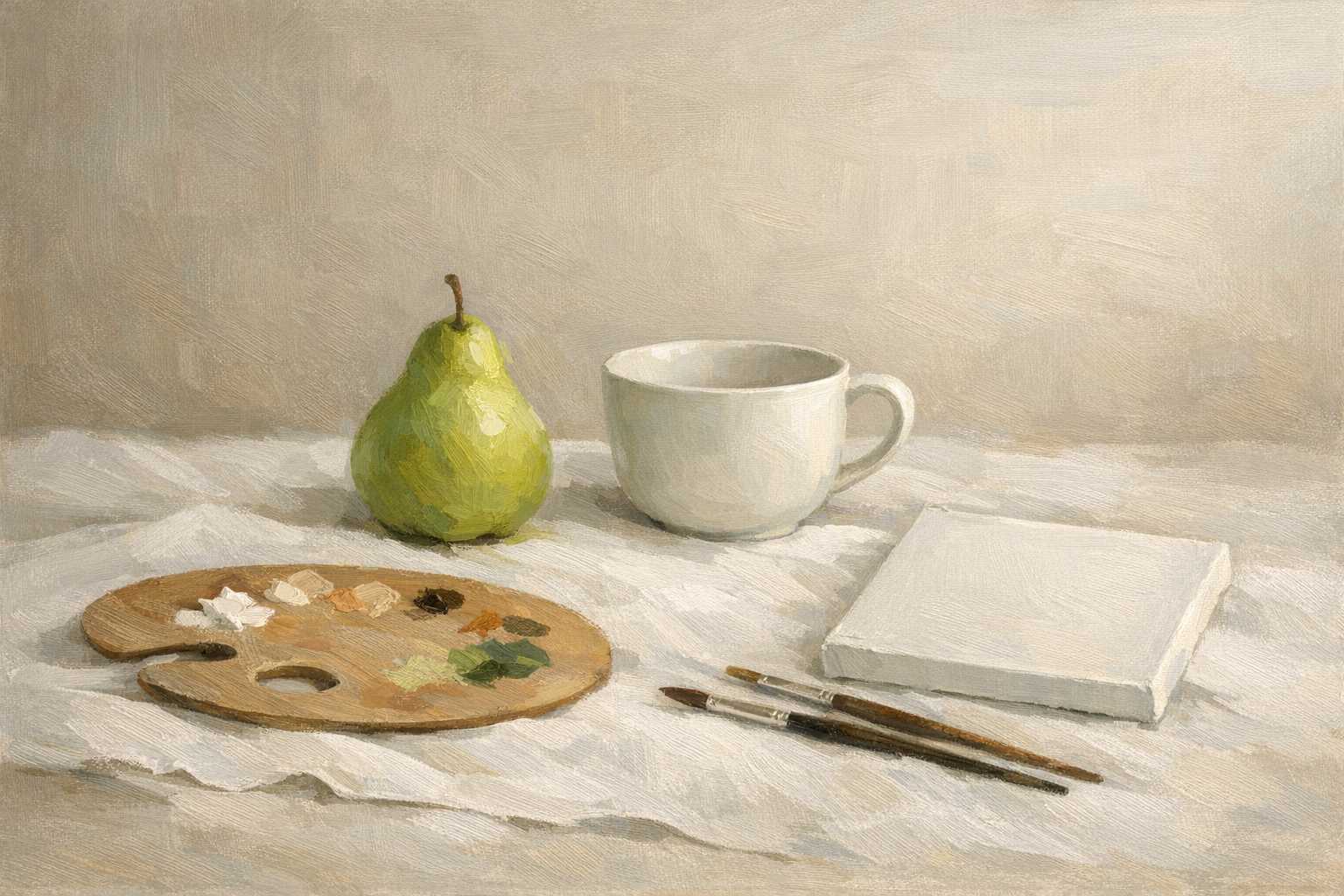 Minimalist Still Life: Simple Object Painting Tutorial